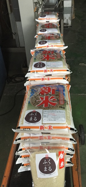 今月（１０月）の頒布会のお米は、”茨城県産　新米　ふくまる”