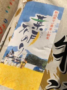 今月の頒布米は、新潟の新品種！