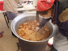 町内会の「さくら祭り」
