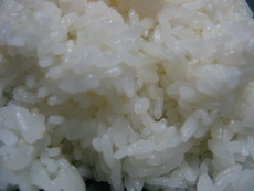 ”北野農園　こだわり栽培のお米”を試食