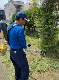 一斉清掃にて