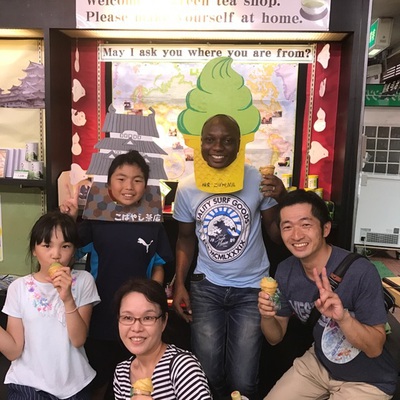 遠くからようこそ♪