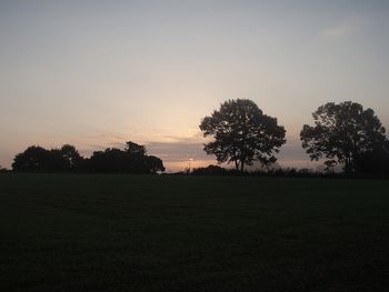 朝の月