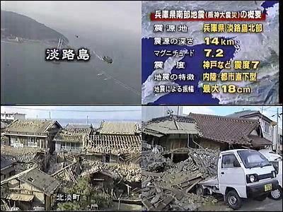 阪神大震災より２０年!