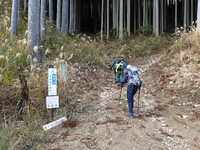 初冬の大甲山と荒尾山を歩く