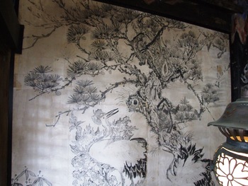 小河山観音寺の壁画
