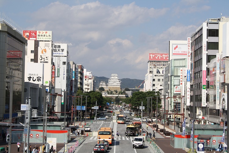 写　遊　姫路　市街