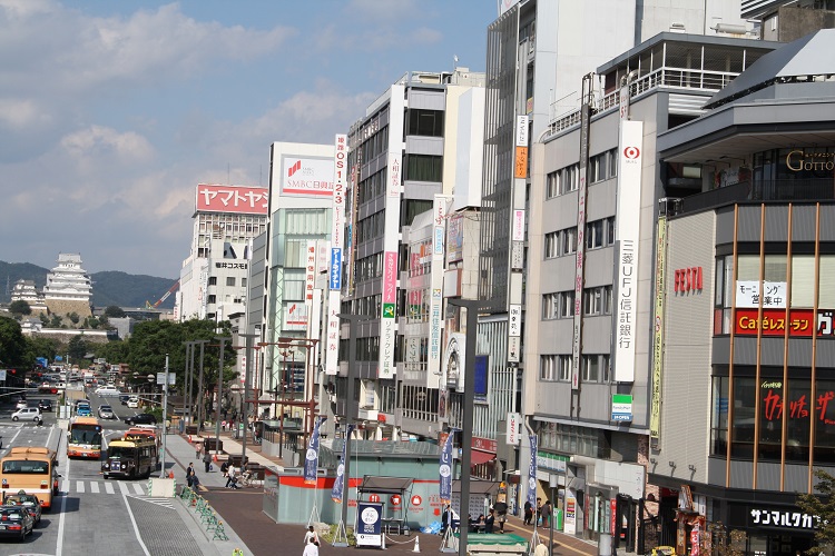 写　遊　姫路　市街