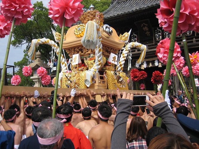 写　遊　姫路　２０１４年　灘祭り（T氏提供)　２
