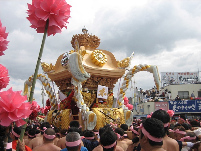 写　遊　姫路　灘の祭り 2014年（T氏提供)　４