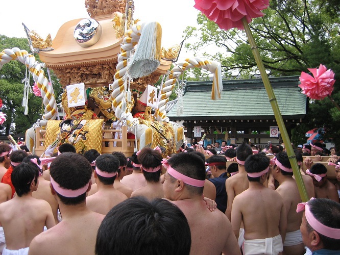 写　遊　姫路　灘の祭り 2014年（T氏提供)　８
