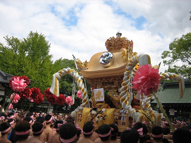 写　遊　姫路　灘の祭り 2014年（T氏提供)　８