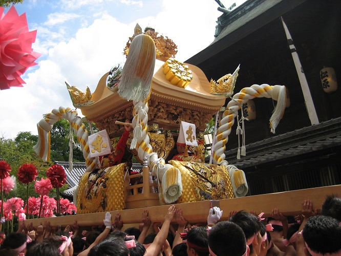 写　遊　姫路　２０１４年　灘祭り（T氏提供)　１４